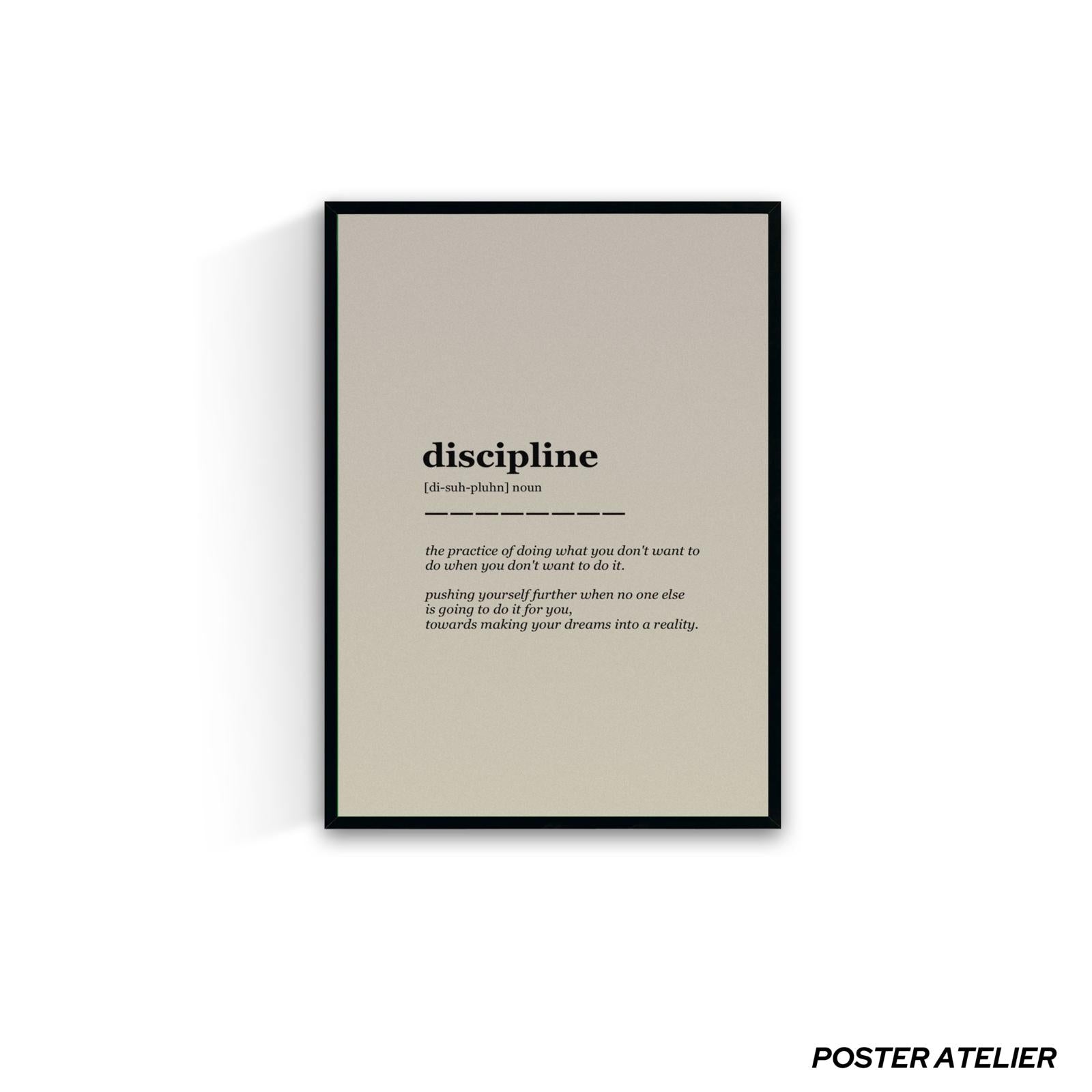 discipline