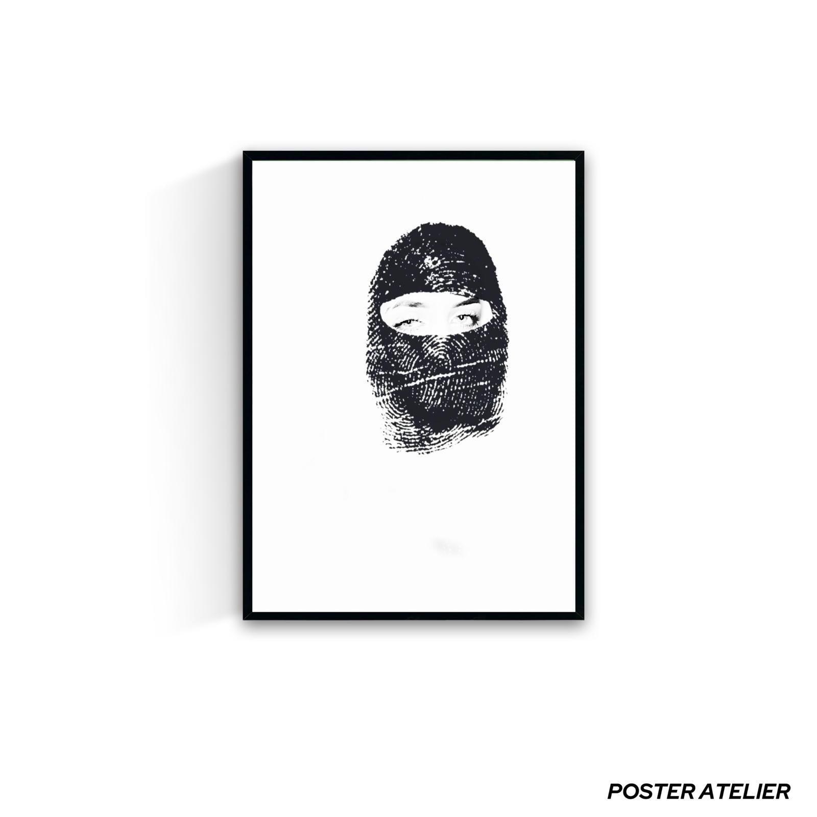 MASKED WOMAN ART